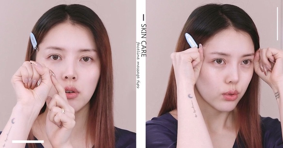 PONY親授「小臉按摩」技巧！三步驟瘦臉按摩，眼周、雙下巴消水腫，頸紋也淡化有感