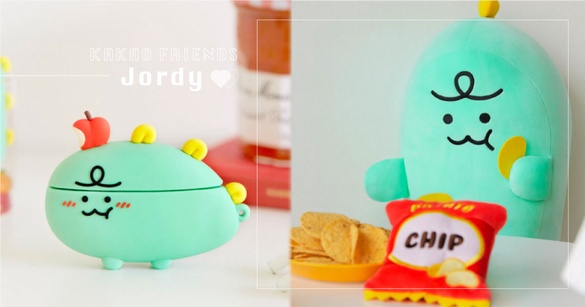 KAKAO FRIENDS Jordy出專屬商品啦～綠色小恐龍、無奈波浪眉，Jordy的可愛已無法抵擋！