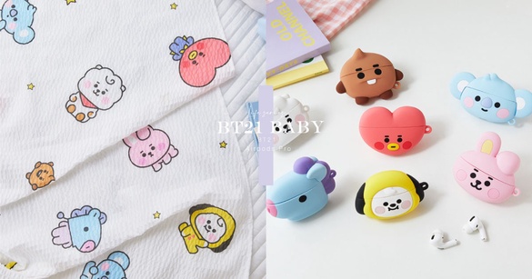 「BT21寶寶生活系列」可愛登場，超萌夜燈、大頭造型Airpods Pro保護殼，療癒指數破表