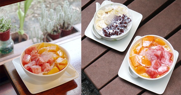 IG超夯的「西瓜芒果豆花」！台北「騷豆花」推出超美豆花，鮮甜滋味與鹽滷豆花夏天必吃