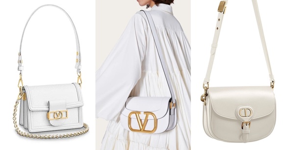 2020春夏「純白精品包」特搜，LV DAUPHINE 時髦精必備、DIOR  BOBBY 女星都搶背！