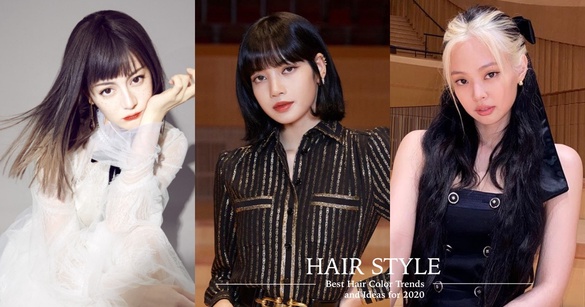 Lisa、Jennie新髮型辣翻！2020春夏黑褐髮色圖鑑，迪麗熱巴的裙擺染美過頭！