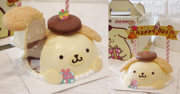 COLD STONE「布丁狗冰淇淋蛋糕」！加碼Hello Kitty、P助＆粉紅兔兔等，限時優惠88折