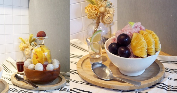 台南超人氣冰店「冰ㄉかき氷」！銅板價＋大塊新鮮水果，粉嫩少女系冰品來台南必吃