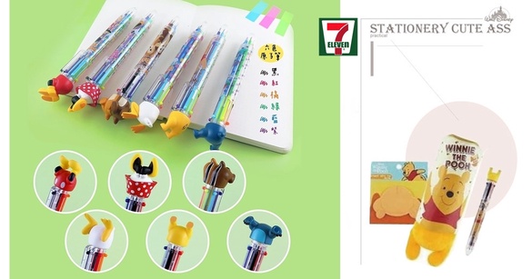 7-11推出「迪士尼文具萌翻屁屁組」！超實用文具組合，更加碼奇奇蒂蒂絨毛玩偶