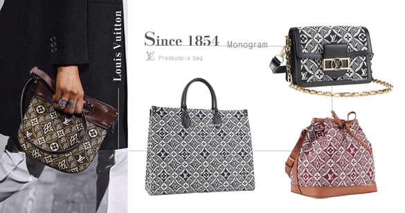 LV全新老花「Since 1854 Monogram」，經典1854年份、全新花朵圖紋，今年秋冬登場！