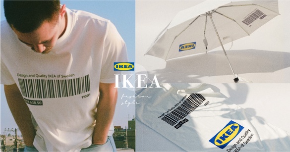 IKEA真的出百元服飾系列啦！IKEA條碼上衣、藍白經典LOGO欠收藏，台灣搶先全球上市～