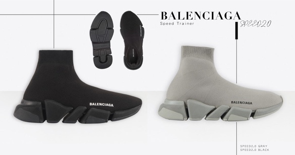 BALENCIAGA SPEED2.0登場！第二代襪套鞋獨特設計更舒適，時髦度滿分～