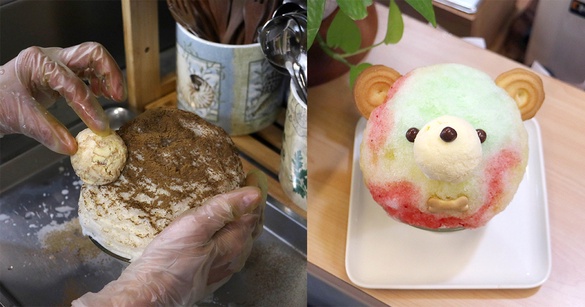 桃園打卡美食＋1！桃園冰店「良い日」超Q的彩熊君，更有柴犬＆小豬萌到讓人下不了手