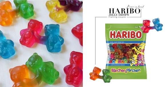 超萌「牽手小熊軟糖」來啦！HARIBO推出熊熊情侶軟糖，快用牽手小熊征服吃貨女友～
