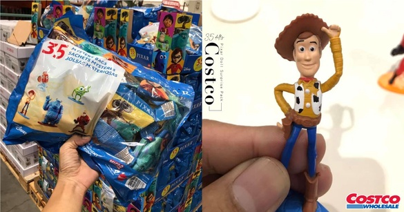 一隻不到20元！好市多「Pixar公仔驚喜包」每包35款公仔，精緻程度不輸扭蛋