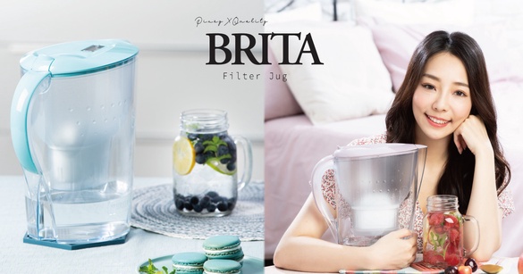 水嫩美肌全靠喝！BRITA絕美濾水壺太欠買，顏值、好水一次擁有，再加碼水特調推薦清單