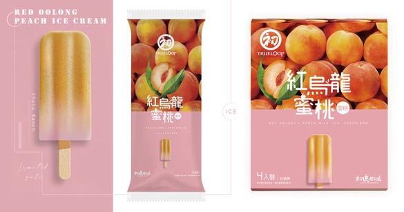 粉嫩的雪糕！初鹿牧場推出「紅烏龍蜜桃雪糕」，限定家樂福這天開賣