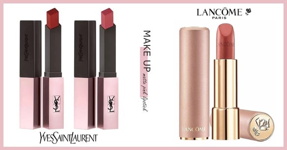 YSL小粉條、蘭蔻玫瑰粉管登場！經典唇膏換上玫瑰粉外殼、絕美必須收，必收色搶先看