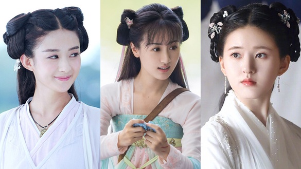 《琉璃》女主造型被嫌醜！9個古裝同款「婢女頭」，趙麗穎萌、趙露思可愛，熱巴有點雷