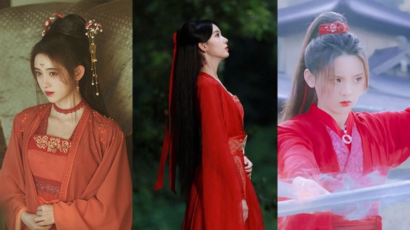 近期古裝劇10位「紅衣美人」！鞠婧禕《漂亮書生》紅衣好仙，陳瑤《少女大人》美上熱搜