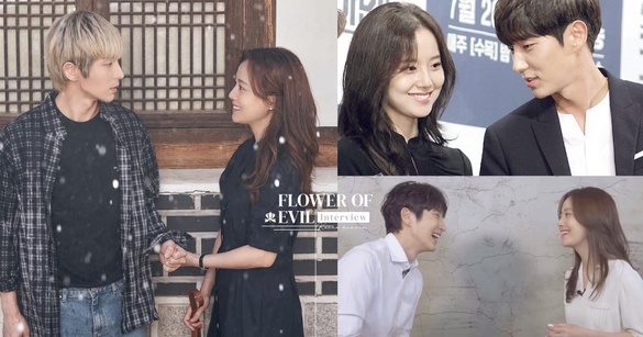 《惡之花》李準基&amp;文彩元好有「夫妻感」！花絮採訪對視甜笑，李準基答題語氣超寵妻！