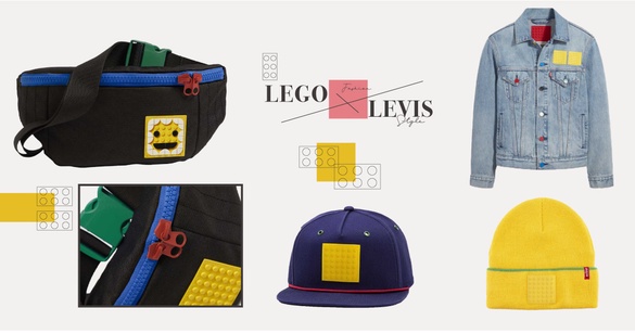 LEGO x Levis超狂聯名來啦！「經典丹寧x活潑積木」碰出新火花，還能自由拼貼衣服圖案