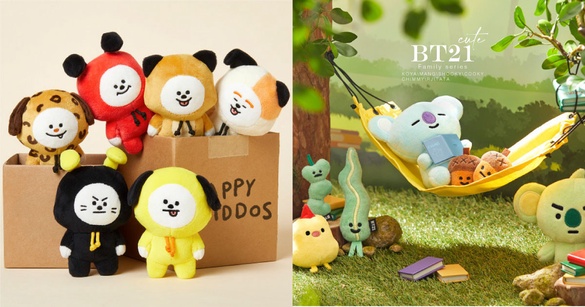 「BT21家族系列」可愛登場！KOYA森林家族、COOKY拳擊家族，還有RJ羊駝家族超萌亮相