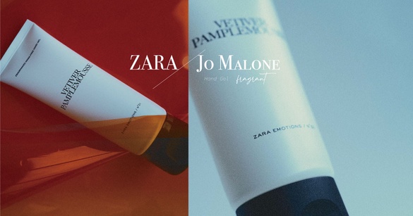 Zara X Jo Malone「香草根柚子乾洗手」全新登場！淡雅柑橘清香，消毒同時雙手也香噴噴