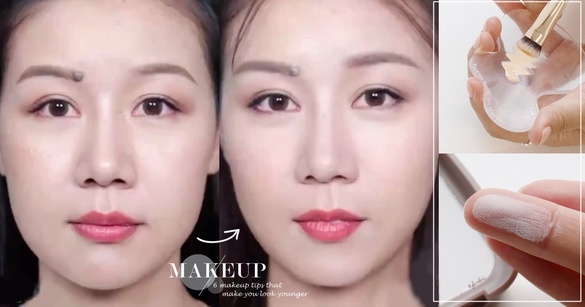 彩妝師親授新手「減齡妝」畫法！依骨骼修正底妝&amp;眼眉，臉凹下垂out，滿滿膠原蛋白感