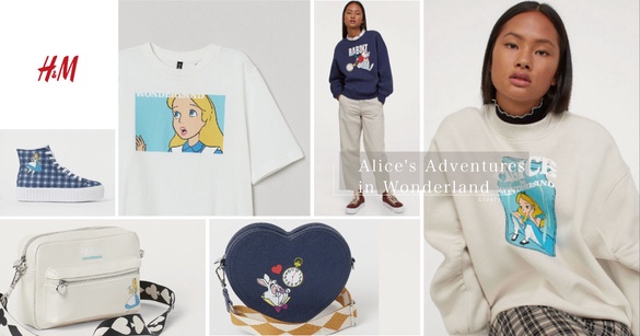H&amp;M「愛麗絲夢遊仙境系列」來啦！奇幻元素結合百搭單品更活潑，還有這件寶寶藍必收！
