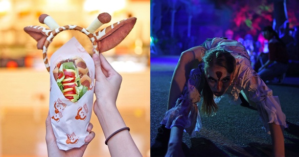 不出國也能看喪屍遊行！超逼真國外感演出，萬聖節讓殭屍陪你一起吃牛排