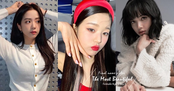 韓國「Kpop 最美女藝人」TOP10公開！Krystal排第七、BlackPink全員進榜，第一名是她！