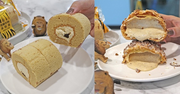 「7-11 X 老虎堂」甜點第二彈！爆漿「伯爵奶茶泡芙」＆超濃「黑糖厚奶蛋糕捲 ​」必吃
