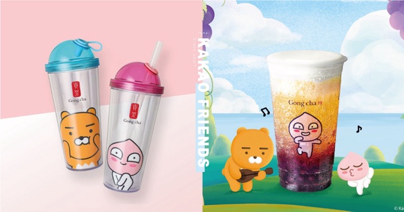 貢茶推出「葡萄珍珠」系列飲品，加碼 KAKAO FRIENDS聯名新周邊，萊恩粉絲必收藏！