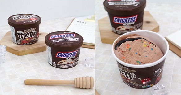 7-11推出「士力架、M&amp;M’s杯裝冰淇淋」！濃郁香醇的滋味，還吃得到彩色M&amp;M’s巧克力