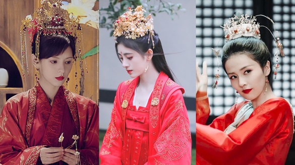 近期熱播古裝劇10位「紅衣美人」！鞠婧禕《如意芳霏》好仙，白鹿《九流霸主》超級美艷