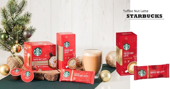 星巴克「太妃核果拿鐵」在家喝！ 雀巢 Starbucks at Home系列，全聯、家樂福限時開賣