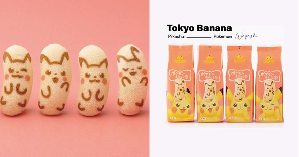 Tokyo Banana「皮卡丘限定版」上市！6款超萌皮卡丘造型，寶可夢迷最佳伴手禮！