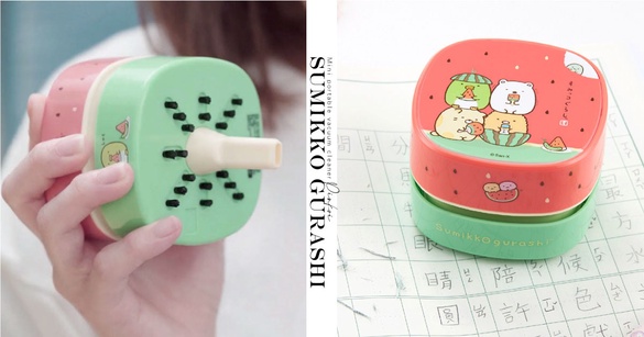 「角落小夥伴迷你吸塵器」療癒登場！超萌西瓜造型+輕巧體積，台灣就能買到！