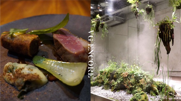 進門先穿過叢林仙境！餐酒館「VG Encore」新開幕，營業至深夜，調酒＆套餐都不能錯過