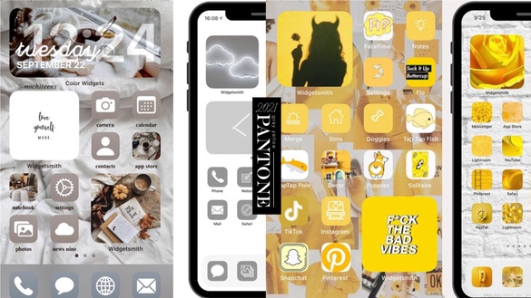 2021 Pantone色出爐！快來幫iPhone換上亮麗黃、極致灰主題桌布，迎接充滿希望的一年~