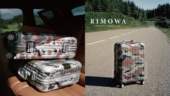 RIMOWA 首款迷彩行李箱！「軍綠迷彩 &amp; 粉紅迷彩」兩款時髦配色，即日起限量開賣