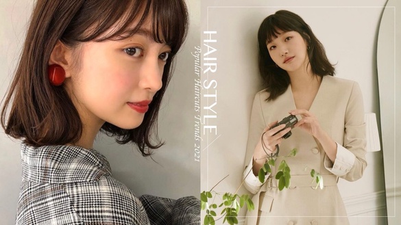 2021春夏髮型趨勢！韓國「零層次」短髮＆中長髮流行，金高銀捲髮美哭、這髮型日本也夯