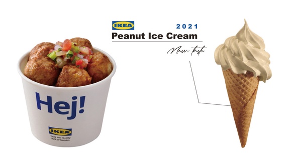 IKEA「好事花生霜淇淋＋莎莎雞肉丸」1月新口味！來逛IKEA不能錯過