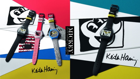 米奇控必搶！SWATCH攜手迪士尼重現「KEITH HARING潮流經典」，超強三方聯名這天上市