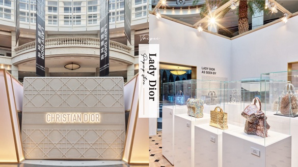 「Lady Dior期間限定店」來啦！立體刺繡籐格紋+書腰式外觀，還將獨家販售限定包款！