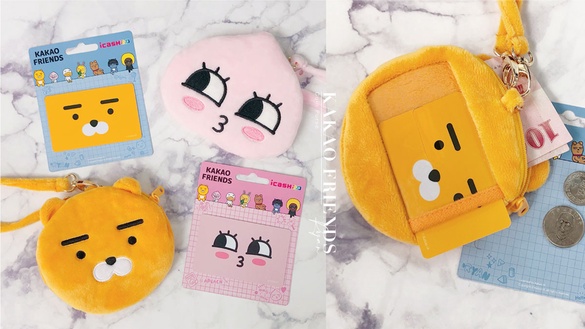 Kakao Friends萊恩零錢包竟是icash！萊恩、屁桃零錢包icash兩款限量開賣