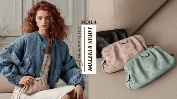 LV「SCALA 迷你雲朵包」悄悄預購中！粉嫩色系、穿孔老花低調優雅，2021 It Bag就是他