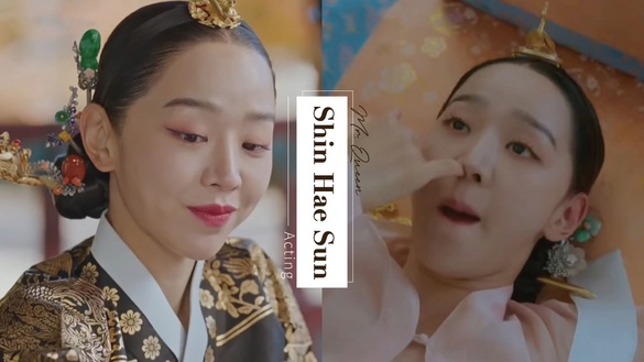 《哲仁王后》申惠善太會演！昭容端莊vs奉煥抖腳小動作多，花絮「自己調戲自己」太神！