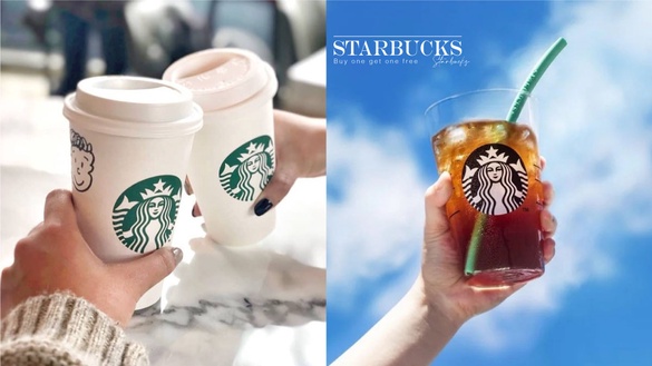 星巴克全品項「買一送一」優惠連續5天開跑！星巴克2月最新優惠買一送一、滿額折價必看