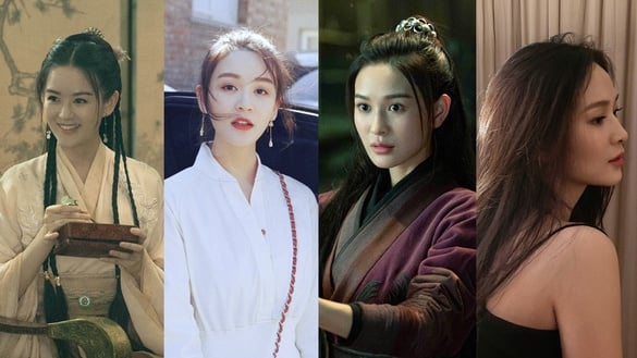 古裝劇《上陽賦》女配都好美！10演員古裝vs時裝，小婢女的顏值都不輸女主角章子怡