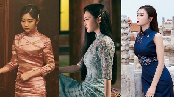 景甜《司藤》穿旗袍美上熱搜！10位陸劇女星旗袍造型，譚松韻甜美，迪麗熱巴身材太惹火