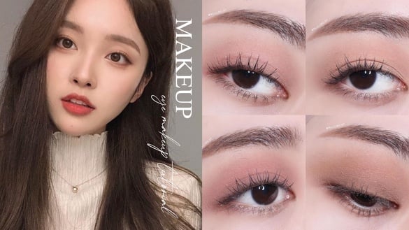 腫泡眼、內雙單眼皮必看！彩妝師超簡單「消腫不髒」眼妝畫法，眼影塗抹方向是重點