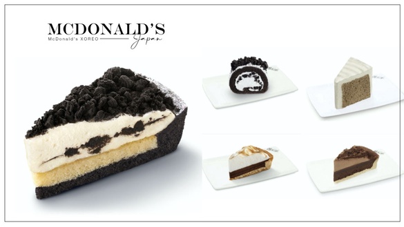 期間限定！日本「麥當勞XOREO」聯名芝士蛋糕，黑可可曲奇脆片搭檸檬香，清爽又解膩！